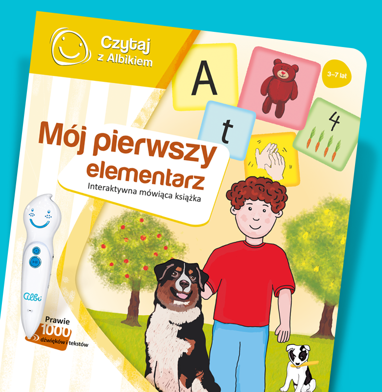Czytaj Z Albikiem Mój Pierwszy Elementarz ALBI - CZYTAJ Z ALBIKIEM - KSIĄŻKA MÓJ PIERWSZY ELEMENTARZ ⋆ Askot